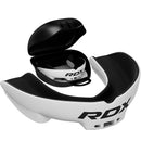 RDX 3w Mouth Guard Adult WHITE/BLACK-MOUTH GUARD-RDX-Standard Size-Aminopörssi