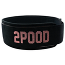 2POOD Me Vs Me by Emma Lawson 4" Weightlifting Belt-Nostovyö-2POOD-XS-Aminopörssi