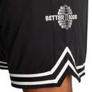 Better Bodies Basketball Shorts Black/White-Miesten shortsit-Better Bodies-S-Aminopörssi