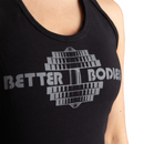Better Bodies Legacy T-Back, Black-Naisten lyhythihaiset ja topit-Better Bodies-S-Aminopörssi