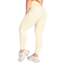 Better Bodies Scrunch Leggings Washed Yellow-Naisten trikoot ja leggingsit-Better Bodies-XS-Aminopörssi