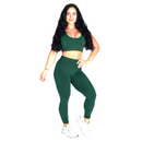 Better Bodies Scrunch Sports Bra Emerald Green-Naisten urheiluliivit-Better Bodies-XS-Aminopörssi