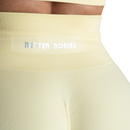 Better Bodies Scrunch Shorts Washed Yellow-Naisten shortsit-Better Bodies-XS-Aminopörssi