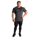 Cadet Tee, Dark Gray Melange-Miesten T-paita-GASP-S-Aminopörssi