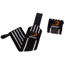 GASP Hardcore Wrist Wrap Black/White*-Rannesiteet-GASP-Aminopörssi