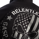 GASP Relentless One Classic Hood –black/white-Miesten hupparit ja pitkähihaiset-GASP-M-Aminopörssi
