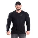 GASP Throwback LS Tee, Black-Miesten hupparit ja pitkähihaiset-GASP-M-Aminopörssi