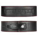Gorilla Wear 4 Inch Premium Leather Lever Belt - Black-Nostovyö-Gorilla Wear-S/M-Aminopörssi