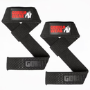 Gorilla Wear Padded Silicone Lifting Straps, Black-Vetoremmi-Gorilla Wear-Aminopörssi