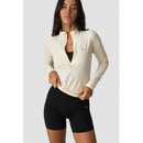 ICIW Define Seamless 1/2 Zip Cream-Naisten pitkähihaiset ja hupparit-ICANIWILL-XS-Aminopörssi