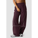 ICIW Contrast Track Pants W, Dark Burgundy