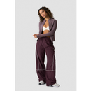 ICIW Contrast Track Pants W, Dark Burgundy