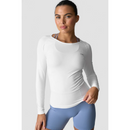 Everyday Seamless LS White Wmn-Naisten pitkähihaiset ja hupparit-ICANIWILL-XS-Aminopörssi