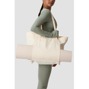 ICIW Cotton Yoga Tote Bag, Cream-Joogamattokassi-ICANIWILL-Aminopörssi
