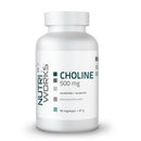 Choline 500mg, 90 vegekaps.-B-vitamiini-Nutri Works-Aminopörssi