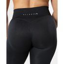 Relode Hybrid Seamless CONTOUR Shorts, Jet Black-Naisten shortsit-Relode-XS-Aminopörssi