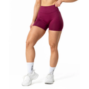 Relode Hybrid Seamless CONTOUR Shorts, Red Plum-Naisten shortsit-Relode-XS-Aminopörssi